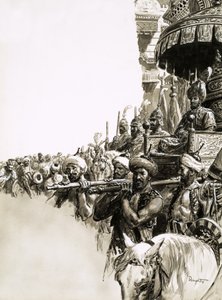 Konstantinopolin kansa toivotti Suleiman Suurmiehelle innostuneen vastaanoton. tekijältä C.L. Doughty