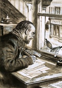 Sanojen soturi, Emile Zola (guassi paperille) tekijältä C.L. Doughty