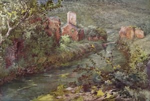 Ninfan linna (väri litho)