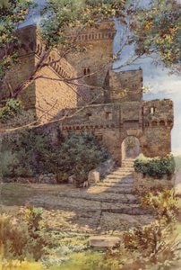 Sermonetan linna (väri litho)
