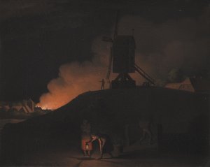 Tuli yöllä tekijältä Christoffer Wilhelm Eckersberg