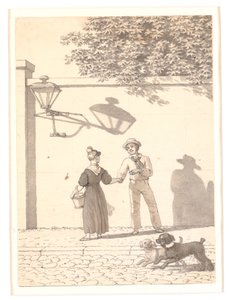Merimies jättää tyttärensä tekijältä Christoffer Wilhelm Eckersberg