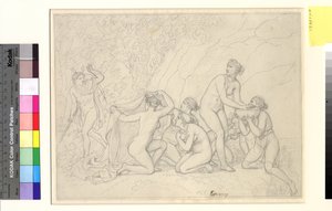 Diana ja Actaeon. tekijältä Christoffer Wilhelm Eckersberg