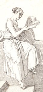 Syy. Allegorinen hahmo tekijältä Christoffer Wilhelm Eckersberg