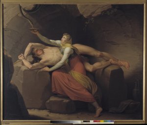 Loki ja Sigyn tekijältä Christoffer Wilhelm Eckersberg
