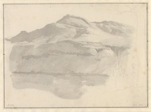 Vista del llac Albanofinnish tekijältä Christoffer Wilhelm Eckersberg