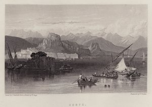 Korfu (väri litho)