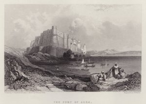 Agran linnoitus (väri litho)