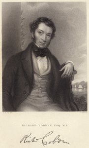 Richard Cobden, Esquire, M P (kaiverrus) tekijältä C. A. du Val and Co.