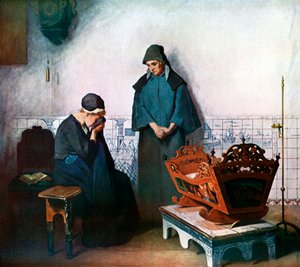 "Tyhjä kehto", 1911-1912 tekijältä C Bisschop