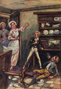 Kuvitus Oliver Twistille, Charles Dickens (värilitho)