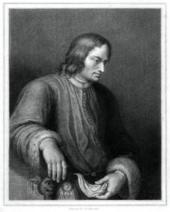 Lorenzo de Medici, italialainen valtiomies ja Firenzen tasavallan hallitsija, 1833.