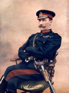 Kenraaliluutnantti Sir HC Chermside, komentaja 14. prikaatia Etelä-Afrikassa, 1902.