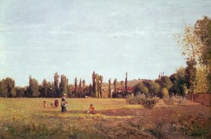 La Varenne de St. Hilaire, 1863 tekijältä Camille Jacob Pissarro