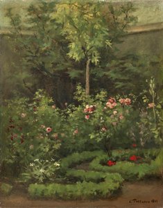 Ruusupuutarha tekijältä Camille Jacob Pissarro