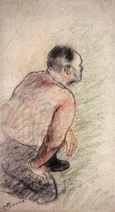Julien Tanguy (liitu paperille) tekijältä Camille Pissarro