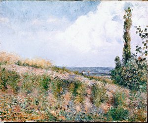 Maisema (öljy kankaalle) tekijältä Camille Jacob Pissarro