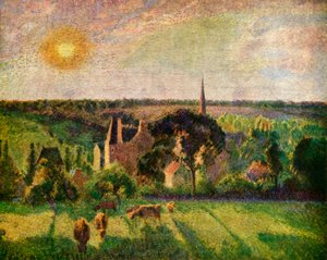 Maisema Eragnyssa, 1897, 1939. tekijältä Camille Jacob Pissarro