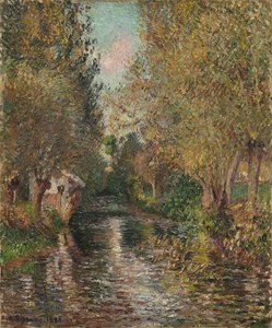 Bazincourtin pesutupa tekijältä Camille Pissarro