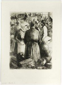 Markkinat Pointoisessa tekijältä Camille Pissarro