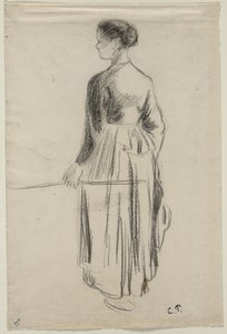 Lehmänpaimentar, Eragny tekijältä Camille Pissarro
