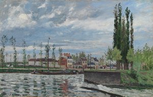 Pontoisen lukko tekijältä Camille Pissarro