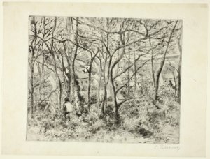 Metsät Eremitaasissa tekijältä Camille Pissarro
