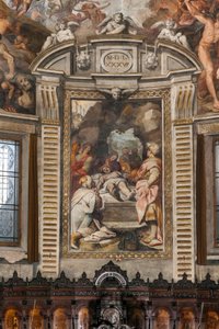 Kristuksen valitus (fresko) tekijältä Camillo Procaccini