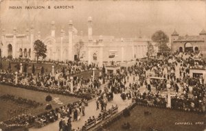 "Indian Pavilion & Gardens", vuodelta 1925. tekijältä Campbell Gray