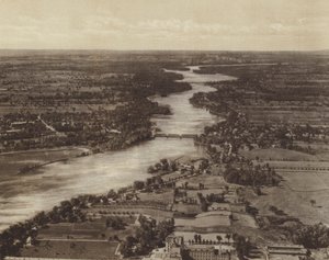 Riviere Des Prairies, Montrealin saaren takaosassa (s/w-kuva). tekijältä Canadian Photographer