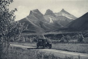 Kanadan Kalliovuoret: Banff (s/w-kuva). tekijältä Canadian Photographer