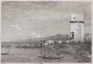 La Torre di Malghera (Malgheran torni), sarjasta Vedute (Näkymät)