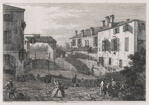 Le Porte Del Dolo (Dolon lukot), sarjasta Vedute (Näkymät)