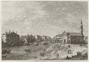 Al Dolo, c. 17351746. tekijältä Canaletto
