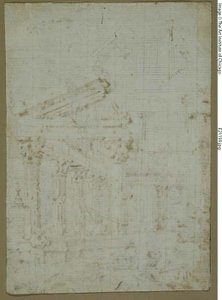 Arkkitehtoniset luonnokset tekijältä Canaletto