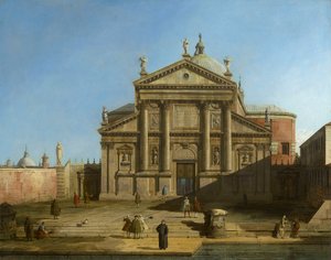 Canaletto - San Giorgio Maggiore Capriccio-asetelmassa n.1744 tekijältä Canaletto