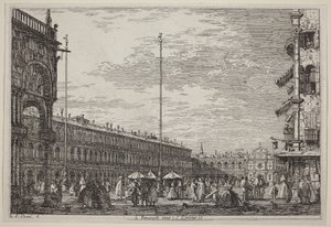 Uudet Procuratie ja Pyhä Ziminian V. tekijältä Canaletto