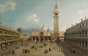 Pyhän Markuksen aukio tekijältä Canaletto
