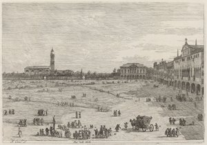 Pra della Valle, n. 17351746. tekijältä Canaletto