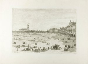 Prà della Valle, Viewsista tekijältä Canaletto