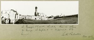 Pyhän Yrjön kirkko, Ludd, 2. joulukuuta 1917 tekijältä Capt. Arthur Rhodes