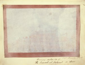Talot Buttevantin kasarmin ulkopuolella lumessa tekijältä Capt. Henry Craigie Brewster