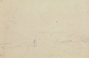 West Cowesin yläpuolella, 8. helmikuuta 1826 tekijältä Capt. Thomas Hastings