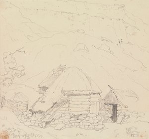 Sandrockissa, Isle of Wightissa, 13. elokuuta 1829 tekijältä Capt. Thomas Hastings