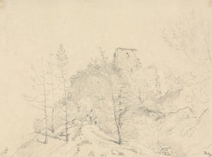 Carisbrooken linna, 9. toukokuuta 1826 tekijältä Capt. Thomas Hastings
