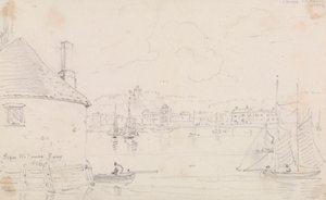 Cowes, West Cowes Ferryltä, 22. maaliskuuta 1826 tekijältä Capt. Thomas Hastings