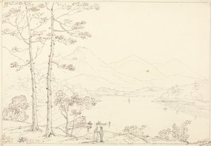 Derwent Water, 20. kesäkuuta 1835 tekijältä Capt. Thomas Hastings