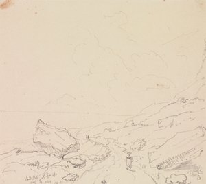 Maanvyörymä, Isle of Wight, 13. elokuuta 1829