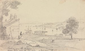 Katse Medinan yli, 2. joulukuuta 1826 tekijältä Capt. Thomas Hastings