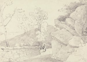 Lähellä Bonchurchia, Isle of Wight, 28. toukokuuta 1829 tekijältä Capt. Thomas Hastings